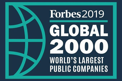 C&amp;D Inc. Ranks No. 886 in the list of  &quot;Forbes Global 2000 in 2019&quot;