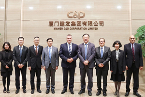 恒天然全球首席执行官郝万里一行到访建发股份